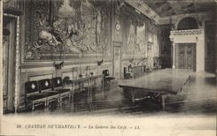 CPA Chateau de Chantilly La Galerie des Cerfs 