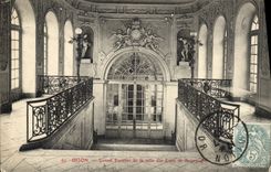 CPA Dijon Grand Escalier de la Salle des Etats de Bourgogne 