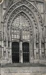 CPA Beauvais La Cathedrale Portail Nord 
