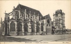 CPA Beauvais L'Eglise Saint Etienne 