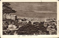 CPA Dinard Hotel Royal et la Plage 