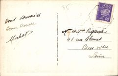 CPA Vitre Le Chateau Porte du XIV Adam et Eve 