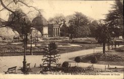 CPA Rennes Jardin des Plantes Vue sur les Serres et le Jardin Francois 