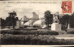 CPA Rennes Jardin des Plantes La Chasse de Diane 