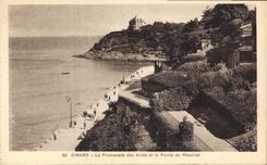 CPA Dinard La Promenade des Allies et la Pointe du Moulinet 