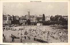 CPA Dinard La Plage et le Crystal Hotel 