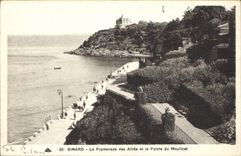 CPA Dinard La Promenade des Allies et la Pointe du Moulinet 