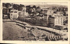 CPA Dinard Le Casino et la Plage 