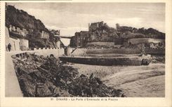 CPA Dinard La Porte d'Emeraude et la Piscine 