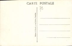 CPA Versailles Panorama du Chateau et des Jardins 