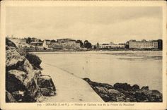 CPA Dinard Hotels et Casinos vus de la Pointe du Moulinet 
