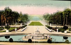 CPA Versailles Le Bassin de Latone et le Tapis Vers 