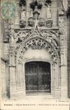 CPA Provins Eglise Sainte Croix Petit Portail de la Renaissance 