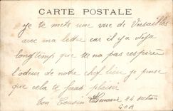 CPA Versailles Le Palais Facade d'Entree 