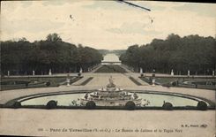 CPA Parc de Versailles Le Bassin de Latone et le Tapis Vert 