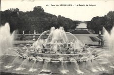 CPA Parc des Versailles Le Bassin de Latone 
