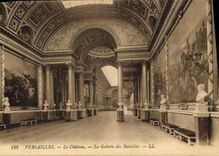 CPA Versailles Le Chateau La Galerie des Batailles 