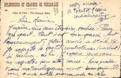 CPA Versailles Allee de l'Ete 