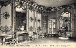CPA Chateau de Versailles Le Salon de la Pendule 