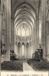 CPA Meaux La Cathedrale Interieur 