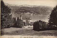 CPA Lac du Bourget Chateau St Gilles 