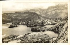 CPA Argentieres Le Lac Cornn et la Chaine du Fiez 