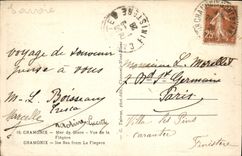 CPA Chamonix Mer de Glace Vue de la Flegere 