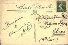 CPA Glacier des Bossons vue sur Chamonix 