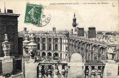 CPA Saint Germain en Laye Les Terrasses du Chateau 