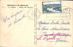 CPA Versailles et ses Merveilles Le Chateau Galerie des Batailles 