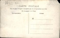 CPA Fontenay Tresigny S et M Chateau de la Plumasserie 
