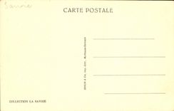 CPA Chamonix vue generale et le Mont Blanc 