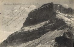 CPA Environs de Chambery La Dent de Granier 
