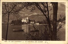 CPA Le Lac d'Annecy Le Chateau de Duingt 