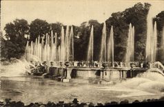 CPA Versailles les Grandes Eaux au Bassin de Neptune 