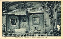 CPA Chateau de Versailles Chambre de Louis XIV 