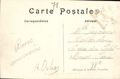 CPA Facade du Palais de Versailles 