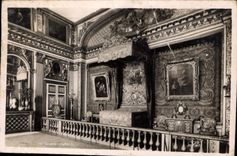 CPA Versailles Le Palais Chambre a coucher de Louis XIV 