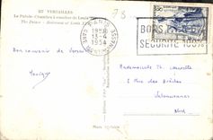 CPA Versailles Le Palais Chambre a coucher de Louis XIV 