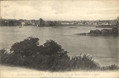 CPA Dinard La Vicomte Vue prise du Rond Point des Buttes 