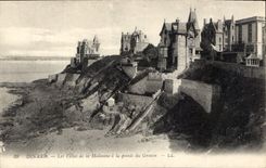 CPA Dinard Les Villas de la Malouine a la pointe du Gronin 