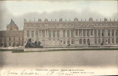 CPA Versailles Le Palais Facade cote de la Terrasse 
