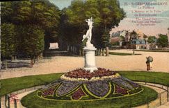 CPA St Germain en Laye Le Parterre 