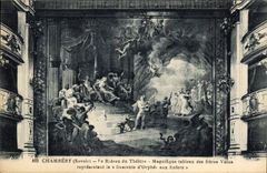 CPA Chambery Savoie Le Rideau du Theatre 