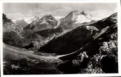 CPA Les Alpes de Savoie Le Lac Rond et la Col de la Vanoise 
