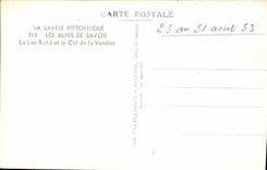 CPA Les Alpes de Savoie Le Lac Rond et la Col de la Vanoise 