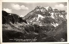 CPA La Vanoise La Grande Casse et la Vallee de la Leisse 