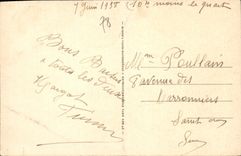 CPA Rambouillet Le Chateau Facade Midi et les Parterres 