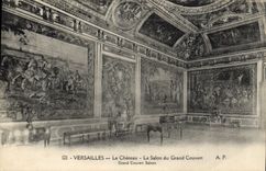 CPA Versailles Le Chateau Le Salon du Grand Couvert 