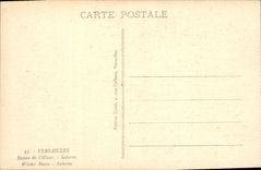 CPA Versailles Bassin de l'Hiver Saturne 